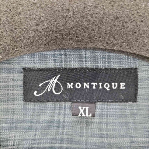 MONTIQUE 台湾製 オープンカラーシャツ メンズ XL