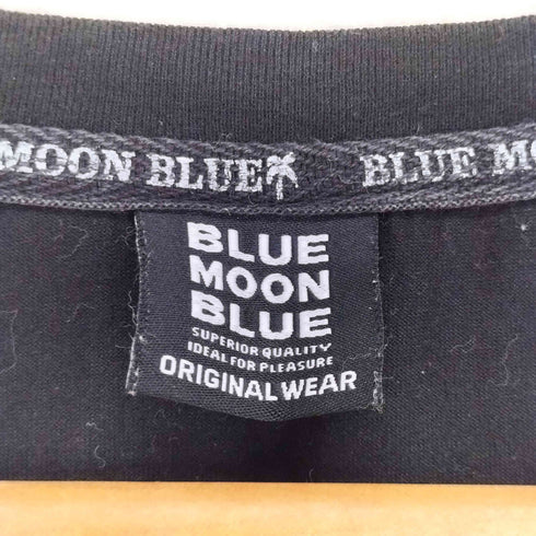 BLUE MOON BLUE Y2K 両面プリント 半袖Tシャツ レディース FREE