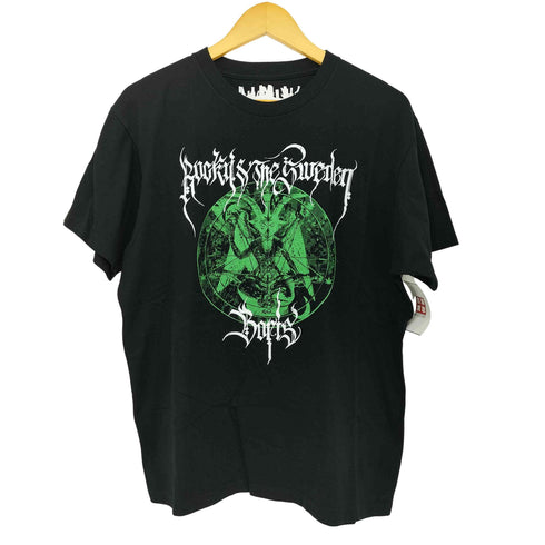ストーナーロック ハードコア パンク バンド アートワーク プリント S/S Tシャツ メンズ JPN:L