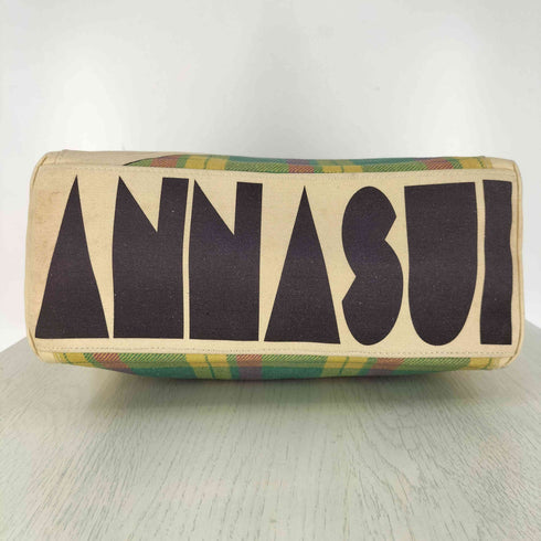 アナスイ ANNA SUI 伊勢丹 アニメ コラボ 伊勢丹チェック キャラクタープリント トートバック レディース