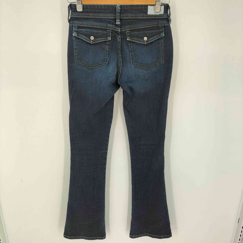 リーバイス Levis LADY STYE フロントジップポケット ローライズ フレアデニム レディース US:28-29