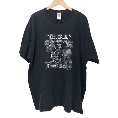フルーツオブザルーム FRUIT OF THE LOOM 00s Renited We Stand スラッシュメタル バンド アートワーク プリント S/S Tシャツ メンズ import:XXL