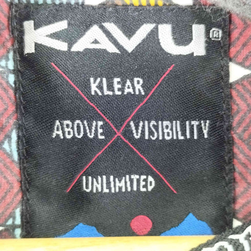 KAVU 90S 総柄 S/S シャツ メンズ import:M