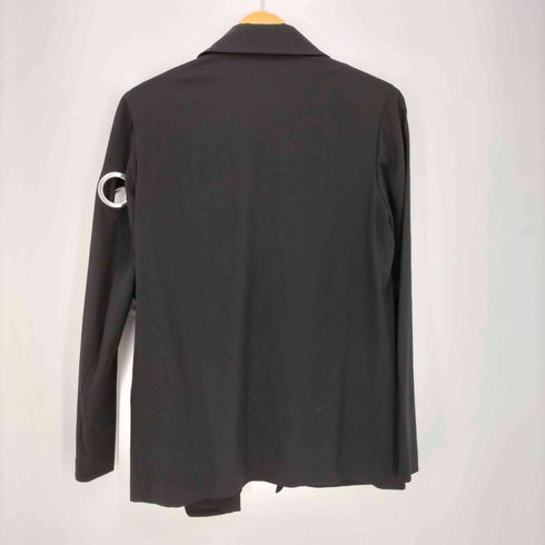 ヨウジヤマモト Yohji Yamamoto 09aw 100番 ハトメデザイン ウールギャバジン ボタンレス ジャケット メンズ JPN:1