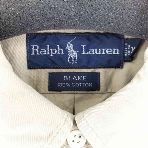 ラルフローレン RALPH LAUREN BLAKE スモールポニー刺繍 S/S BDシャツ メンズ import:XXL