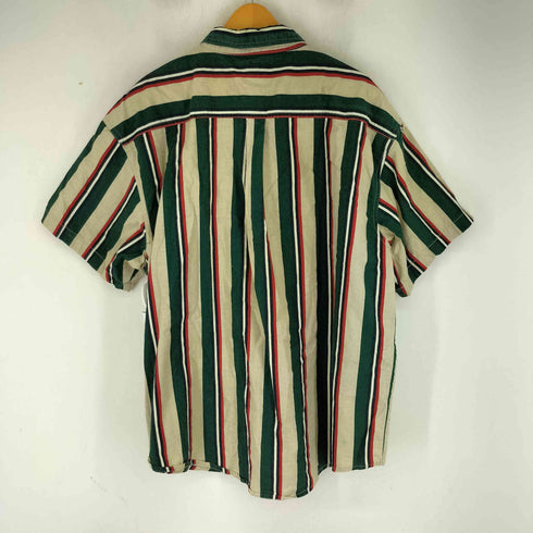 TIMBER RUN 90S マルチストライプ S/S BDシャツ メンズ import:XL