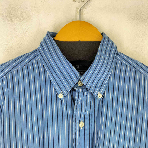 ラルフローレン RALPH LAUREN CLASSIC FIT スモールポニー刺繍 ストライプ L/S BDシャツ メンズ import:M