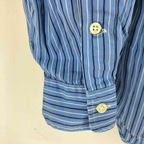 ラルフローレン RALPH LAUREN CLASSIC FIT スモールポニー刺繍 ストライプ L/S BDシャツ メンズ import:M