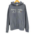 アバクロンビーアンドフィッチ Abercrombie & Fitch RELAXED ロゴ刺繍 ジップアップパーカー メンズ import:L