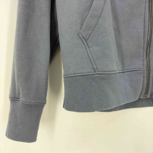 アバクロンビーアンドフィッチ Abercrombie & Fitch RELAXED ロゴ刺繍 ジップアップパーカー メンズ import:L