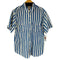リーバイス Levis 00S RELAXED ストライプ S/S シャツ メンズ import:L