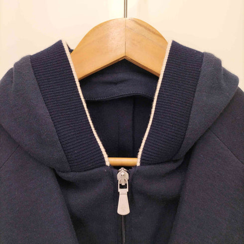 イレブンティ eleventy カシミヤ混 ダブルブレストフーディドッキングジャケット メンズ EUR:48