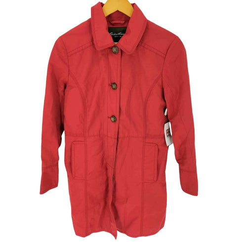 エディーバウアー Eddie Bauer ハーフ トレンチコート レディース