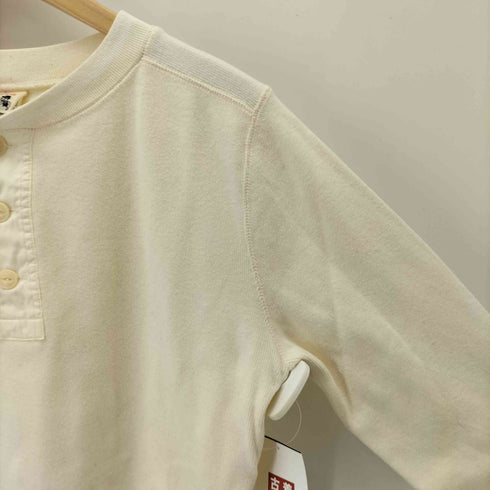 グラッドハンド GLADHAND HENRY L/S T-SHIRTS ヘンリーネック ロンT メンズ M