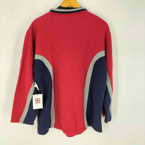 ランズエンド LANDS END 裏起毛 ハーフジップ スウェット メンズ import:XL
