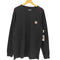 カーハート Carhartt LOOSE FIT HEAVYWEIGHT LONG-SLEEVE POCKET T-SHIRT メンズ import:M