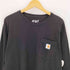 カーハート Carhartt LOOSE FIT HEAVYWEIGHT LONG-SLEEVE POCKET T-SHIRT メンズ import:M