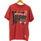 ナツメグ NUTMEG 90s USA製 シングルステッチ チームロゴプリント クルーネックTシャツ メンズ import:M