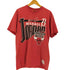 ナツメグ NUTMEG 90s USA製 シングルステッチ チームロゴプリント クルーネックTシャツ メンズ import:M