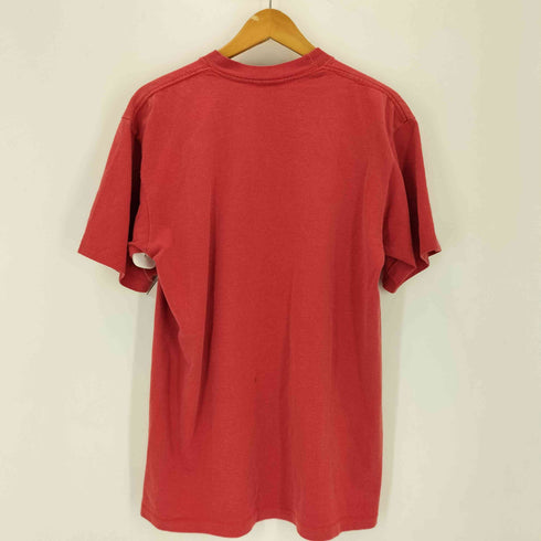 ナツメグ NUTMEG 90s USA製 シングルステッチ チームロゴプリント クルーネックTシャツ メンズ import:M