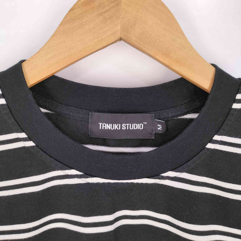 TANUKI STUDIO Face Border Over Size Tee メンズ JPN:M