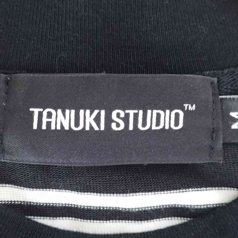 TANUKI STUDIO Face Border Over Size Tee メンズ JPN:M