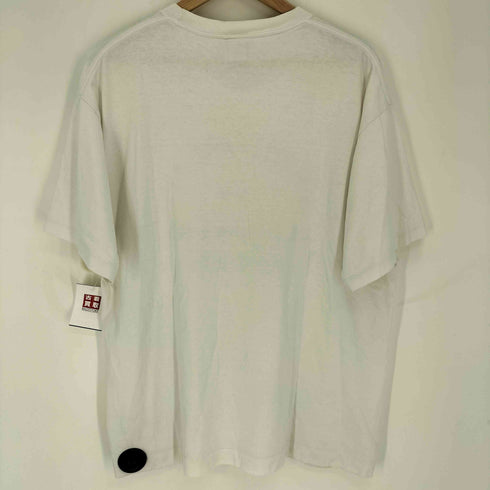 アベイシングエイプ BAPE by A BATHING APE 日本製 ロゴ プリント S/S クルーネック Tシャツ メンズ JPN:XL
