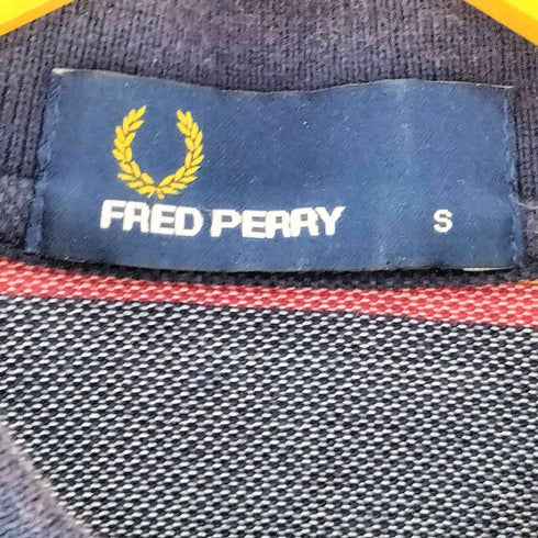 フレッドペリー FRED PERRY 別注 ボーダー ポロシャツ メンズ JPN:S