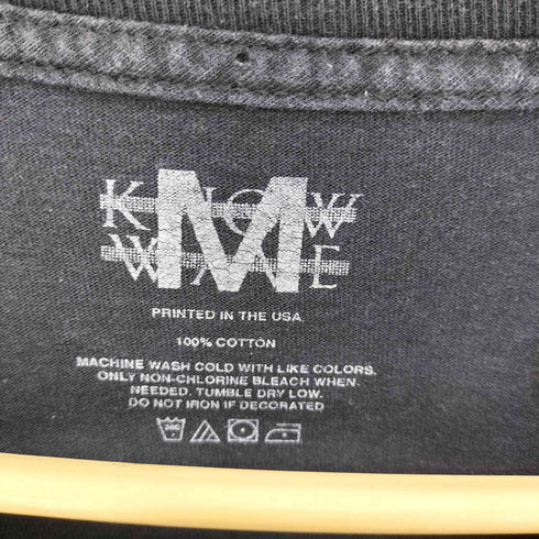 ノーウェーブ KNOW WAVE 初期 プリントタグ Chest Logo T-Shirt メンズ