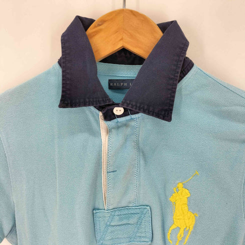 ラルフローレン RALPH LAUREN ビックポニー ナンバリング 刺繍 ポロシャツ レディース