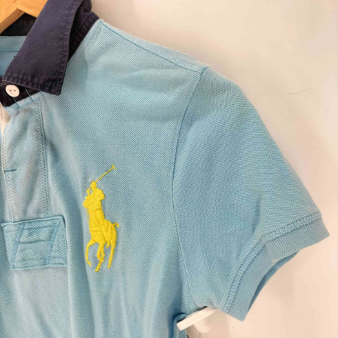 ラルフローレン RALPH LAUREN ビックポニー ナンバリング 刺繍 ポロシャツ レディース