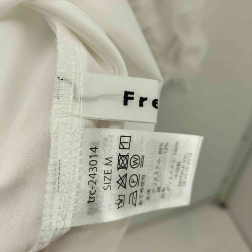 FRENE シアーフリルスリーブブラウス レディース JPN:M