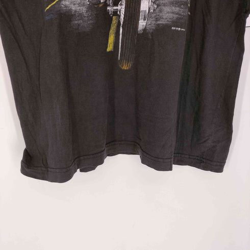 zipit LONDON バイカー プリント S/S クルーネック Tシャツ メンズ import:XL