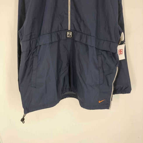 ナイキ NIKE 00S グレータグ リフレクター ロゴパッチ ナイロン アノラック パーカー メンズ import:XL
