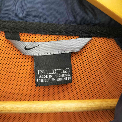 ナイキ NIKE 00S グレータグ リフレクター ロゴパッチ ナイロン アノラック パーカー メンズ import:XL