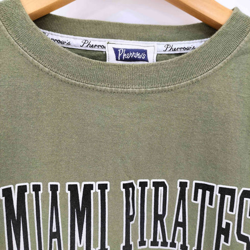 フェローズ PHERROWS MIAMI PIRATES プリント 半袖 Tシャツ メンズ JPN:XL