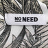 NO NEED ボタニカル柄ワイドシルエットシャツ メンズ F