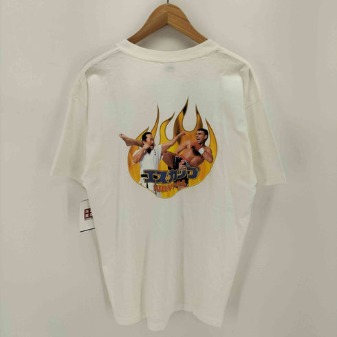 ANVILボディ 格闘技 バックプリント S/S Tシャツ メンズ import:L