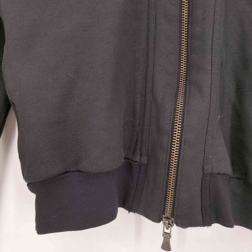 ヴェルサーチジーンズクチュール VERSACE JEANS COUTURE 90-00s イタリア製 ダブルジップ フルジップアップパーカー 短丈 メンズ import:M