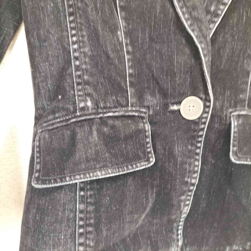 RUJEANS ベロア 1Bテーラードジャケット Y2K レディース M