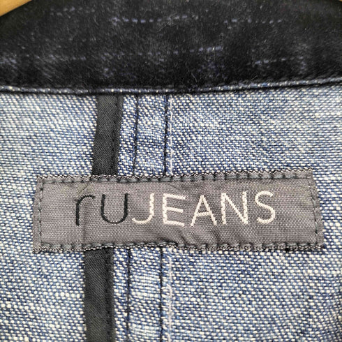 RUJEANS ベロア 1Bテーラードジャケット Y2K レディース M
