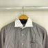 ダーバン DURBAN カラー切替 L/S ストライプシャツ メンズ 38-78