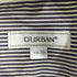 ダーバン DURBAN カラー切替 L/S ストライプシャツ メンズ 38-78