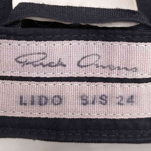 リックオウエンス RICK OWENS 24ss LIDO BASEBALL CAP CUNT メンズ L