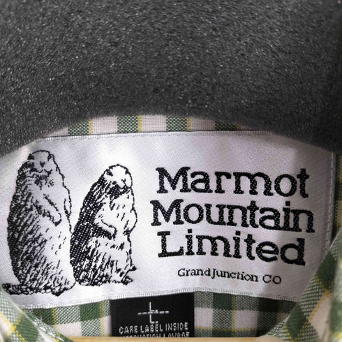 マーモット MARMOT チェック L/S シャツ メンズ import:L