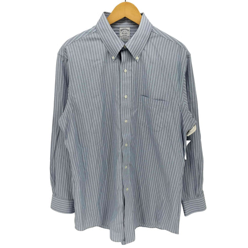 ブルックスブラザーズ BROOKS BROTHERS REGENT ストライプ ボタンダウン L/S シャツ メンズ 16-33