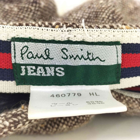 ポールスミスジーンズ Paul Smith JEANS ウール ツイード キャスケット レディース
