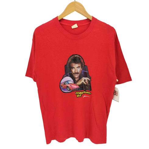 ベルトン BELTON 80S USA製 フロントプリント シングルステッチ S/S Tシャツ メンズ import:L