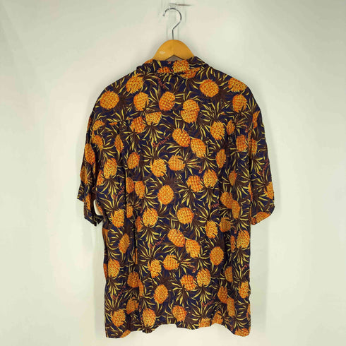 PERSONS FOR MEN 総柄 パイナップル レーヨン 開襟 アロハシャツ メンズ