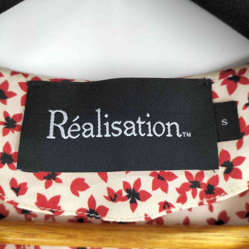 realisation シルク 花柄ワンピース レディース import:S